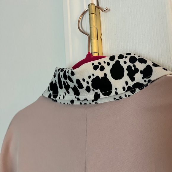 Sister Jane Blush Long Sleeve Dress with White Details - Picture 6 of 16